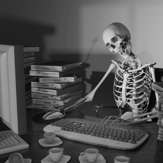 cloud-connex-skeleton-at-table